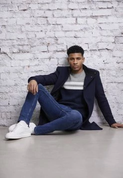 Meilleure vente ❤️ Only & Sons ONSLAZLO STRIPED CREW NECK - Pullover - Blue Nights 🛒