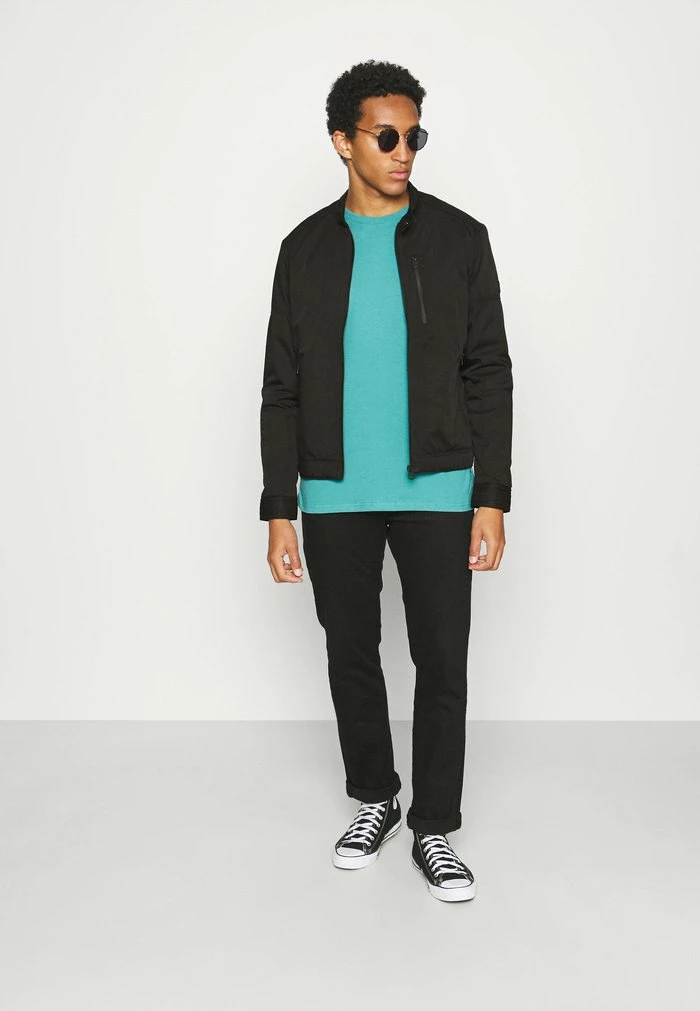 Nouveau 👍 Only & Sons ONSPASCAL RACER JACKET - Veste Mi-saison - Black 🛒 2 Nouveau 👍 Only & Sons ONSPASCAL RACER JACKET - Veste Mi-saison - Black 🛒 – Image 2