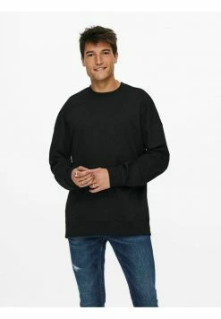 Offres 🎉 Only & Sons Sweatshirt - Black 😀