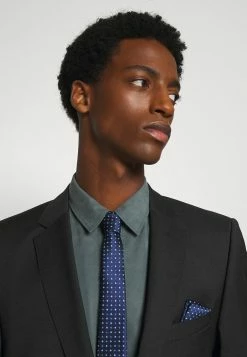 Meilleure vente 🤩 Only & Sons ONSTY PATTERN TIE SET - Mouchoir De Poche - Dark Navy ❤️