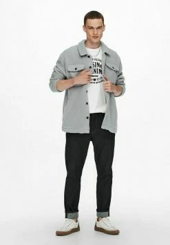 Meilleur prix 💯 Only & Sons TEDDY - Chemise - Titanium 💯