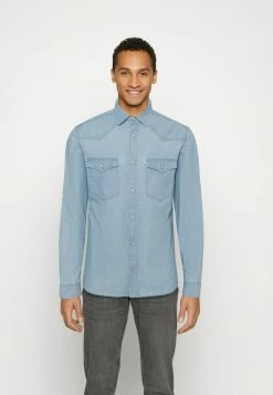 Promo 🌟 Only & Sons ONSSILAS LIFE CHAMBRAY - Chemise - Light Blue Denim 🎉