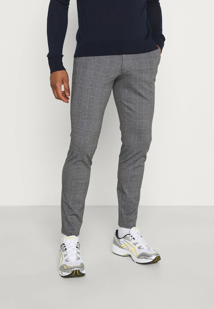 Le moins cher 👍 Only & Sons ONSMARK TAP PANT CHECK - Pantalon Classique - Black 🧨 1 Le moins cher 👍 Only & Sons ONSMARK TAP PANT CHECK - Pantalon Classique - Black 🧨