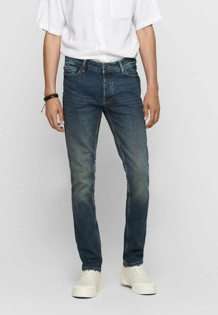 Coupon 🌟 Only & Sons ONSLOOM - Jean Slim - Blue Denim 👏 1 Coupon 🌟 Only & Sons ONSLOOM - Jean Slim - Blue Denim 👏