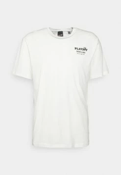 Meilleure vente ❤️ Only & Sons ONSPLAYBOY TEE UNISEX - T-shirt Imprimé - Star White 🤩