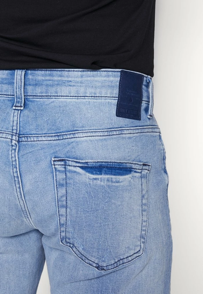 Vente flash ⌛ Only & Sons ONSLOOM - Jean Slim - Blue Denim 😍 5 Vente flash ⌛ Only & Sons ONSLOOM - Jean Slim - Blue Denim 😍 – Image 5