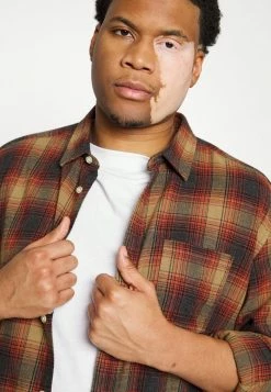 Promo 👍 Only & Sons ONSLUCA LIFE TWILL CHECK - Chemise - Kangaroo 👏 -Boutique Only & Sons 77da6b59538344b38d8c304149f0ded5