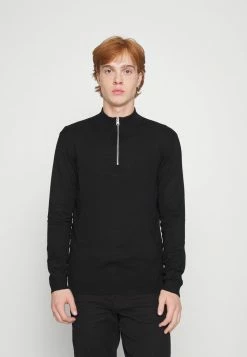 Offres 👍 Only & Sons ONSWYLER LIFE HALF ZIP - Pullover - Black 💯