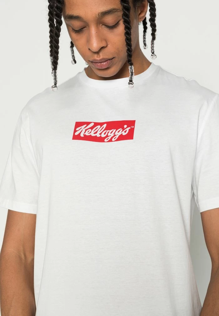 Meilleur prix 😀 Only & Sons ONSKELLOGGS LOGO TEE UNISEX - T-shirt Imprimé - White ✔️ 5 Meilleur prix 😀 Only & Sons ONSKELLOGGS LOGO TEE UNISEX - T-shirt Imprimé - White ✔️ – Image 5