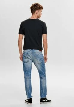 Sortie ✔️ Only & Sons ALBERT - T-shirt Basique - Black ⌛ -Boutique Only & Sons 7c5f44b93dad47eda421ec11bc707f66