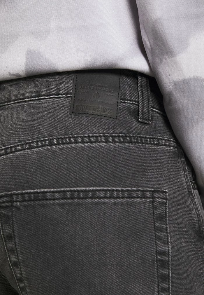 Nouveau 🌟 Only & Sons ONSAVI LIFE - Short En Jean - Black Denim ❤️ 5 Nouveau 🌟 Only & Sons ONSAVI LIFE - Short En Jean - Black Denim ❤️ – Image 5