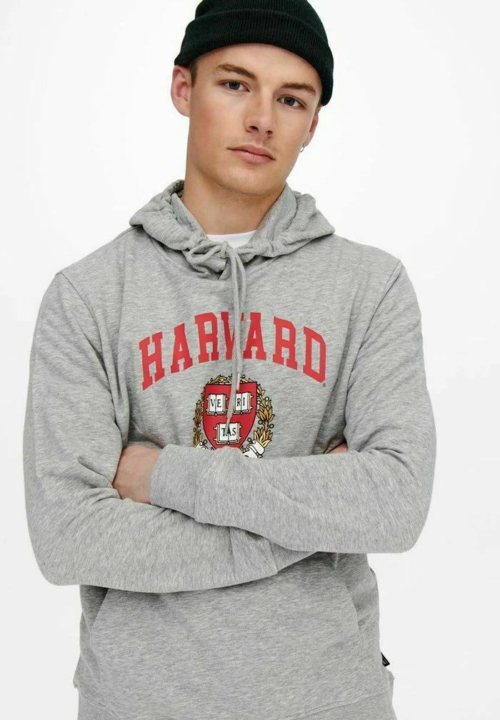 Meilleur prix 🛒 Only & Sons Sweat à Capuche - Light Grey Melange 🛒 4 Meilleur prix 🛒 Only & Sons Sweat à Capuche - Light Grey Melange 🛒 – Image 4