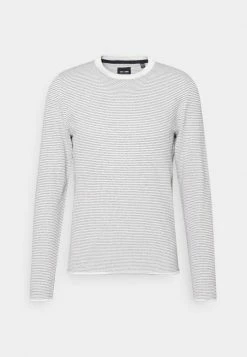 Meilleure affaire ✔️ Only & Sons ONSNIGUEL LIFE CREW NECK - Pullover - Star White 🛒
