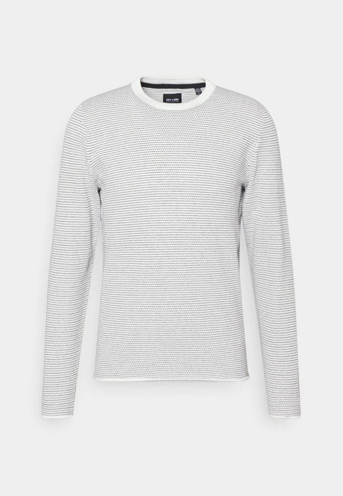 Meilleure affaire ✔️ Only & Sons ONSNIGUEL LIFE CREW NECK - Pullover - Star White 🛒 1 Meilleure affaire ✔️ Only & Sons ONSNIGUEL LIFE CREW NECK - Pullover - Star White 🛒