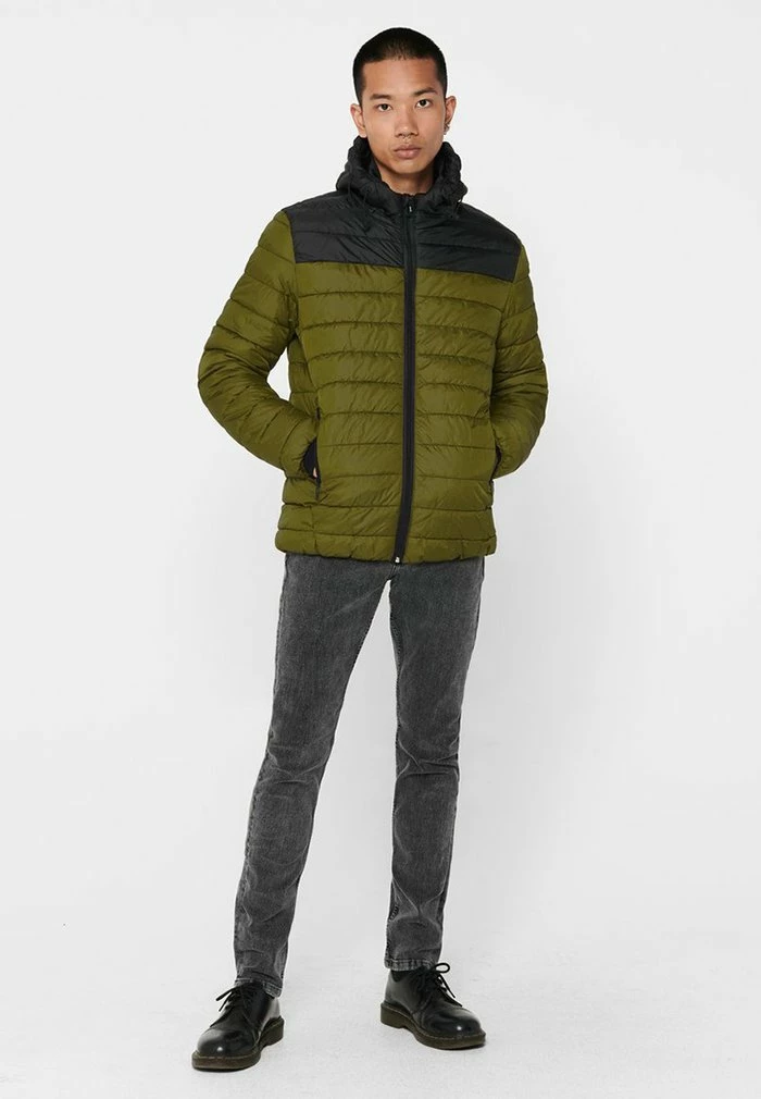 Tout neuf ✔️ Only & Sons ONSSTEVEN - Veste Mi-saison - Fir Green 💯 2 Tout neuf ✔️ Only & Sons ONSSTEVEN - Veste Mi-saison - Fir Green 💯 – Image 2