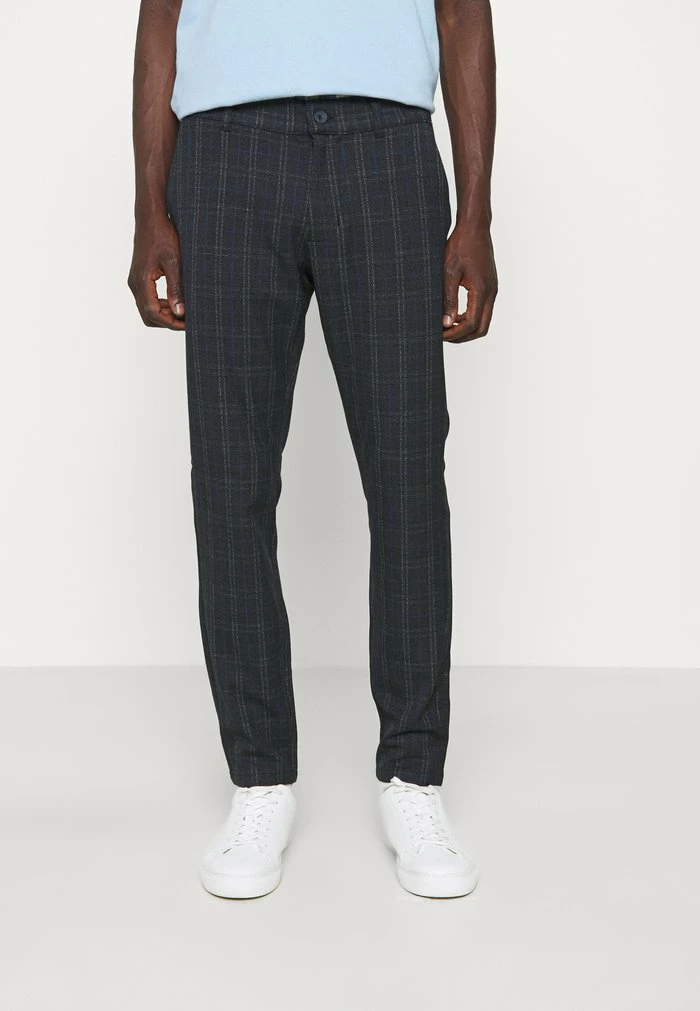 Top 10 🤩 Only & Sons ONSMARK CHECK TAPERED - Chino - Dark Navy 💯 1 Top 10 🤩 Only & Sons ONSMARK CHECK TAPERED - Chino - Dark Navy 💯