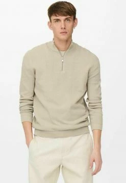 Grosses soldes 🔥 Only & Sons Pullover - Beige 🤩