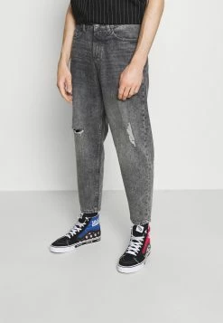 Le moins cher 🤩 Only & Sons ONSCONE LIFE CROP - Jean Boyfriend - Grey Denim ⌛