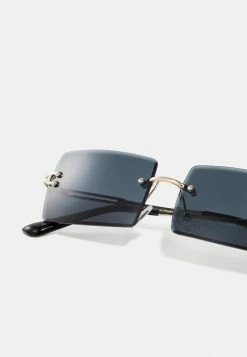 Budget 👏 Only & Sons ONSSUNGLASSES UNISEX - Lunettes De Soleil - Dark Grey/ Gold-coloured 🤩 -Boutique Only & Sons 80d2e12b107d4722a6dc1ff5438cafde