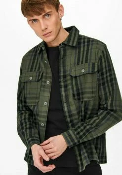 Grosses soldes ✨ Only & Sons Chemise - Peat 😍 -Boutique Only & Sons 82ee9392f3da4cfb859dce324630d38a