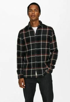 Top 10 👏 Only & Sons KAROMUSTER - Chemise - Dark Navy 🌟