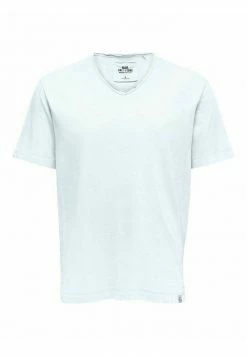Offres ⭐ Only & Sons T-shirt Basique - Bright White ❤️