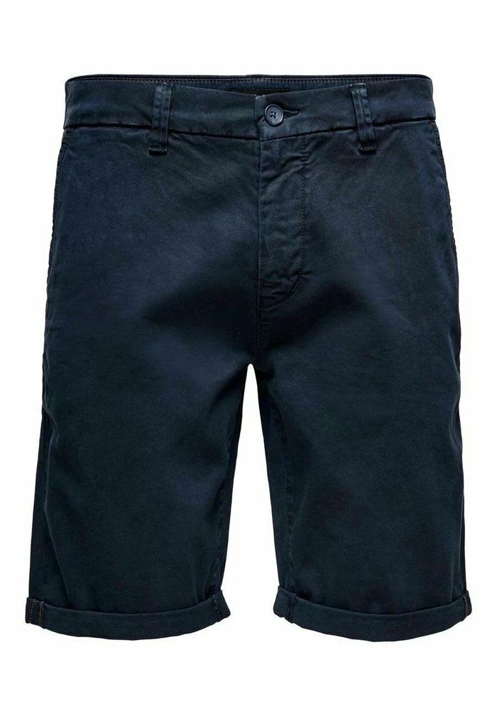 De gros 😍 Only & Sons ONSPETER OVERDYED - Short - Dark Navy 🛒 1 De gros 😍 Only & Sons ONSPETER OVERDYED - Short - Dark Navy 🛒