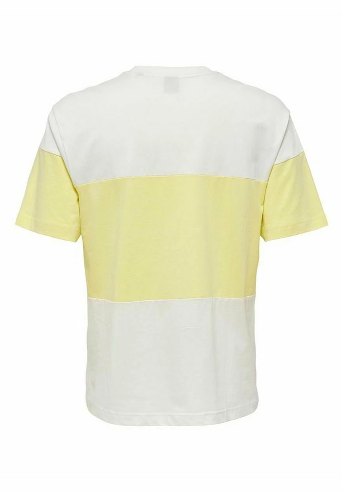 Sortie 👏 Only & Sons T-shirt Imprimé - Star White/yellow 🎉 6 Sortie 👏 Only & Sons T-shirt Imprimé - Star White/yellow 🎉 – Image 6