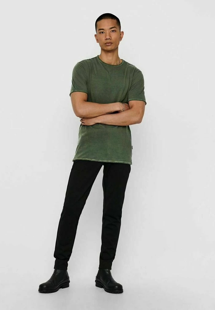 Nouveau ⭐ Only & Sons ALBERT - T-shirt Basique - Forest Night ❤️ 2 Nouveau ⭐ Only & Sons ALBERT - T-shirt Basique - Forest Night ❤️ – Image 2