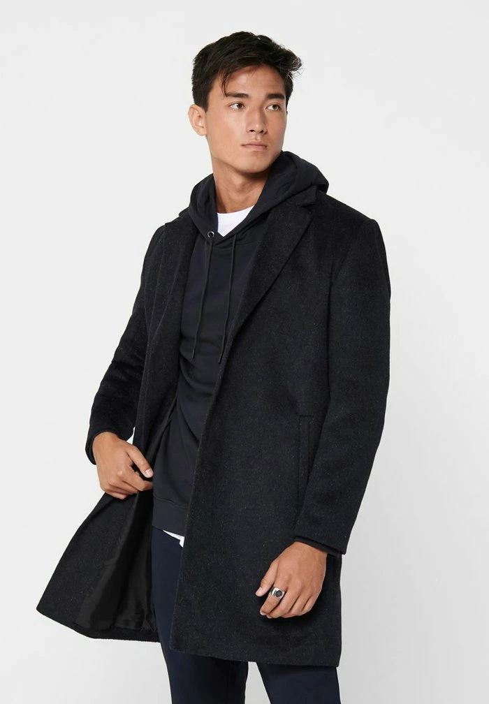 Promo 😀 Only & Sons Manteau Classique - Night Sky ✔️ 4 Promo 😀 Only & Sons Manteau Classique - Night Sky ✔️ – Image 4