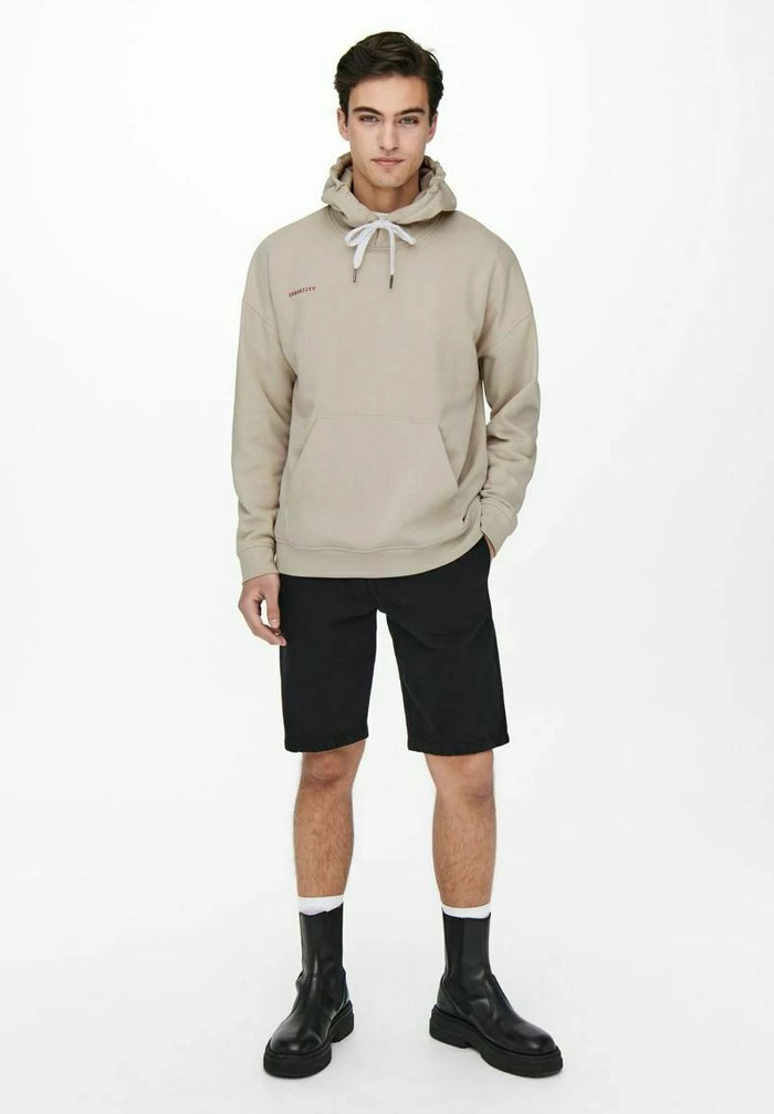 Budget 🧨 Only & Sons Sweat à Capuche - Silver Lining 🎁 2 Budget 🧨 Only & Sons Sweat à Capuche - Silver Lining 🎁 – Image 2