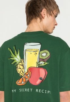 Meilleur prix 😀 Only & Sons ONSISMAEL - T-shirt Imprimé - Dark Green 💯 -Boutique Only & Sons 8d570e77dc104bf2aa6fa2cf1b759f73