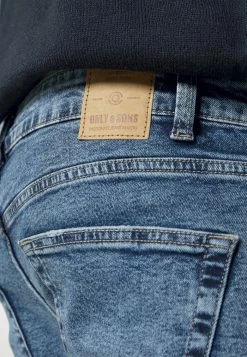 Meilleur prix 😍 Only & Sons ONSLOOM LIFE SLIM - Jean Slim - Blue Denim 🔔 -Boutique Only & Sons 8e7b569b7af74431b0417ed42482432d