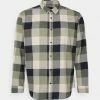 Tout neuf 🎁 Only & Sons ONSGUDMUND UNBRUSHED CHECK SHIRT - Chemise - Hedge Green 🔥
