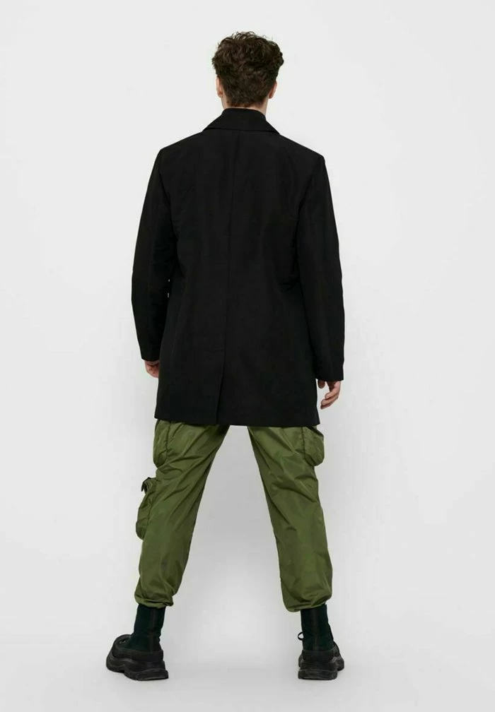 De gros đ„ Only & Sons Trench - Black â 3 De gros đ„ Only & Sons Trench - Black â â Image 3