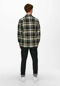 Vente flash 🌟 Only & Sons KAROMUSTER - Chemise - Pelican 💯 -Boutique Only & Sons 93487f10d0c041818c9db69bbd6689e1