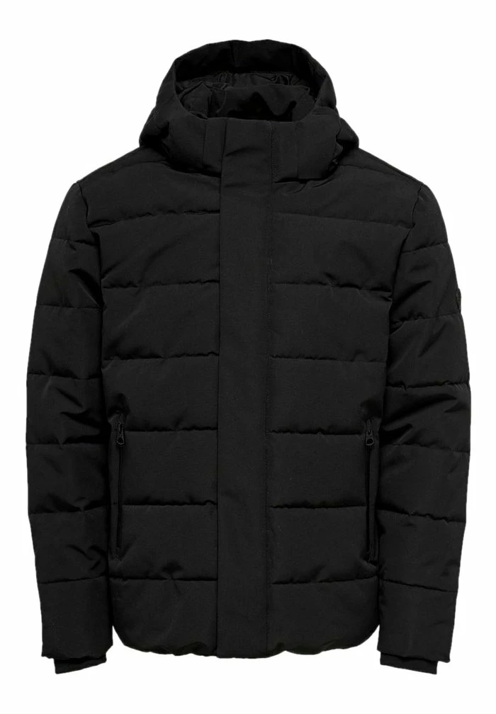 Meilleur prix 🔔 Only & Sons Veste D'hiver - Black ⌛ 6 Meilleur prix 🔔 Only & Sons Veste D'hiver - Black ⌛ – Image 6