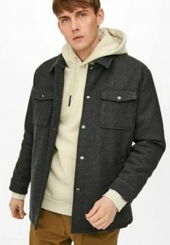 Les meilleures critiques de ⭐ Only & Sons Veste Légère - Dark Grey Melange 🧨 -Boutique Only & Sons 94909a5e66294ae498a425e9c259d0e7
