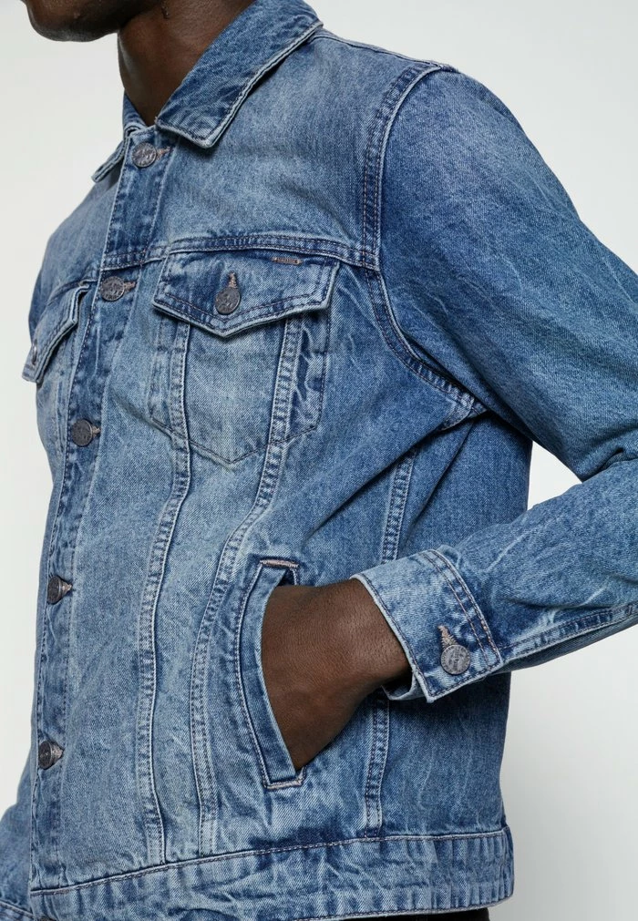 Promo 🎁 Only & Sons ONSCOIN TRUCKER - Veste En Jean - Blue Denim ❤️ 5 Promo 🎁 Only & Sons ONSCOIN TRUCKER - Veste En Jean - Blue Denim ❤️ – Image 5