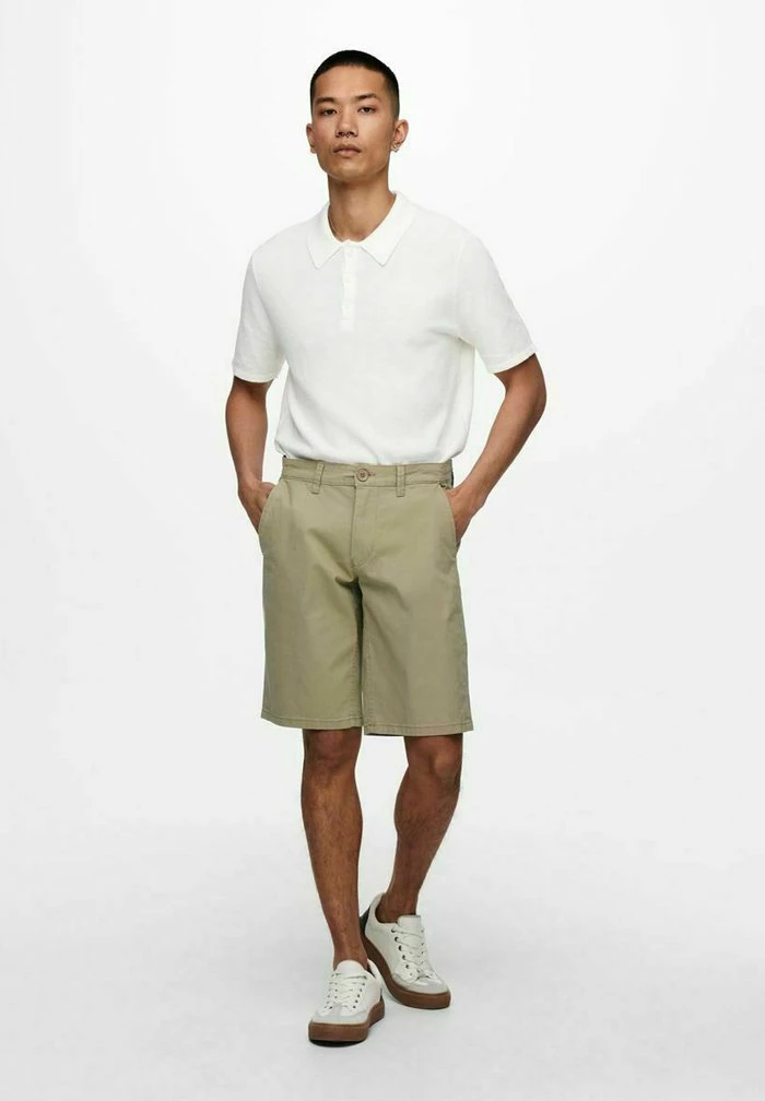 Coupon 😀 Only & Sons Short - Beige 🧨 2 Coupon 😀 Only & Sons Short - Beige 🧨 – Image 2