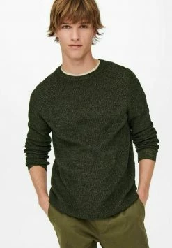 Offres đ Only & Sons Pullover - Olive đ