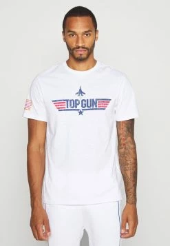 Coupon 🧨 Only & Sons ONSTOPGUN TEE - T-shirt Imprimé - Bright White 🤩