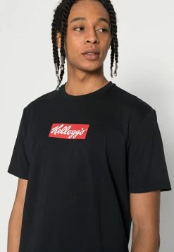 Nouveau 🎁 Only & Sons ONSKELLOGGS LOGO TEE UNISEX - T-shirt Imprimé - Black ⌛ -Boutique Only & Sons 958a5b715fc54359be8154a0b14a5d0e