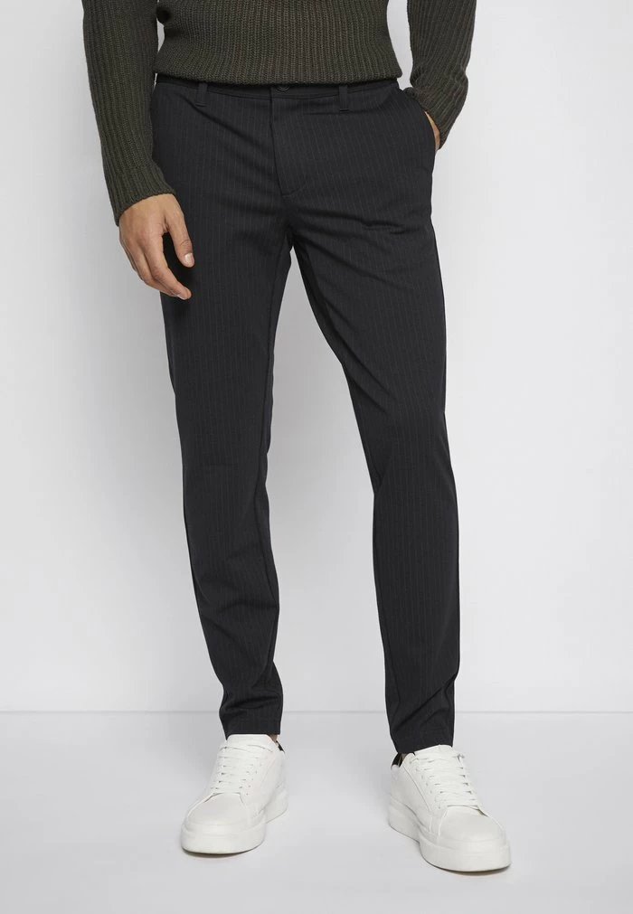 Sortie 🎁 Only & Sons ONSMARK PANT STRIPE - Pantalon Classique - Black 🤩 3 Sortie 🎁 Only & Sons ONSMARK PANT STRIPE - Pantalon Classique - Black 🤩 – Image 3
