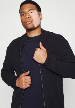 Meilleure affaire 👍 Only & Sons ONSBACE HIGH NECK - Gilet - Dark Navy ⌛ -Boutique Only & Sons 95a230b8ca6f41baaf8e9c761f87f179