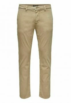 Tout neuf 👏 Only & Sons ONSPETE LIFE SLIM - Chino - Chinchilla 🛒