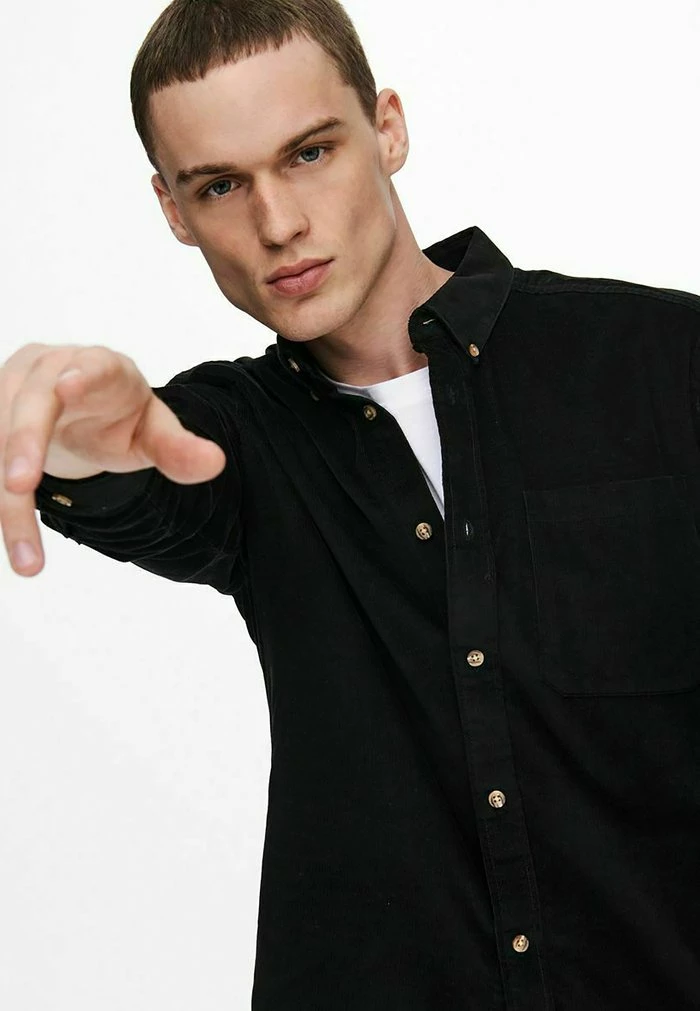 Tout neuf 👍 Only & Sons Chemise - Black ✨ 6 Tout neuf 👍 Only & Sons Chemise - Black ✨ – Image 6