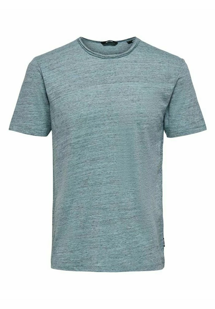 Acheter ⌛ Only & Sons ALBERT - T-shirt Basique - Blue Glow ✨ 4 Acheter ⌛ Only & Sons ALBERT - T-shirt Basique - Blue Glow ✨ – Image 4