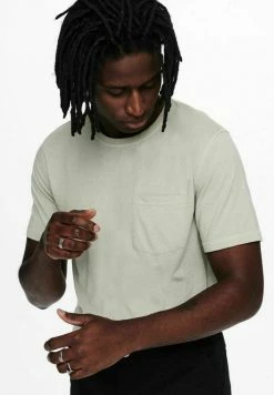 Meilleure vente 🤩 Only & Sons T-shirt Basique - Pussywillow Gray ❤️ -Boutique Only & Sons 98aad347e9a04cbc988916ac9183b3cd