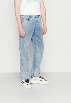 Coupon 😍 Only & Sons ONSEDGE LOOSE LIGHT - Jean Droit - Blue Denim ✔️